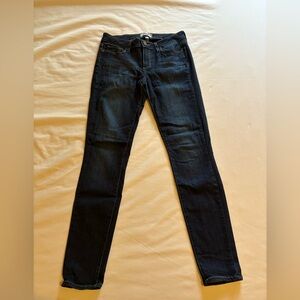 PAIGE Dark Blue Women's Skinny Jeans